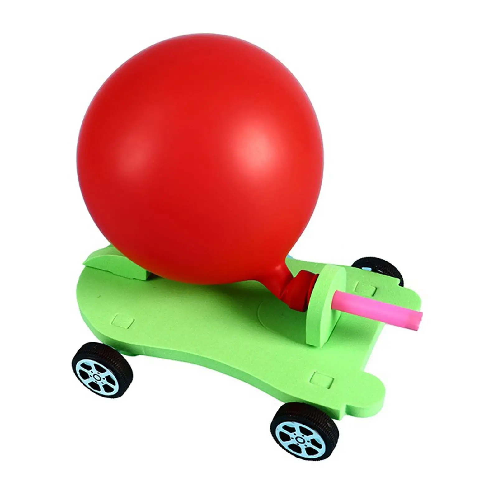 

DIY Balloon Car Toy Intelligence Education Toy Manual Assembly Model Science Experiment Toy DIY for Boys Girls Teens Gifts