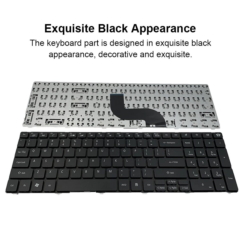 

Laptop Keyboard Professional Efficient Computer Part Inputting Accessory Input Fittings Keypads Replacement for NV50