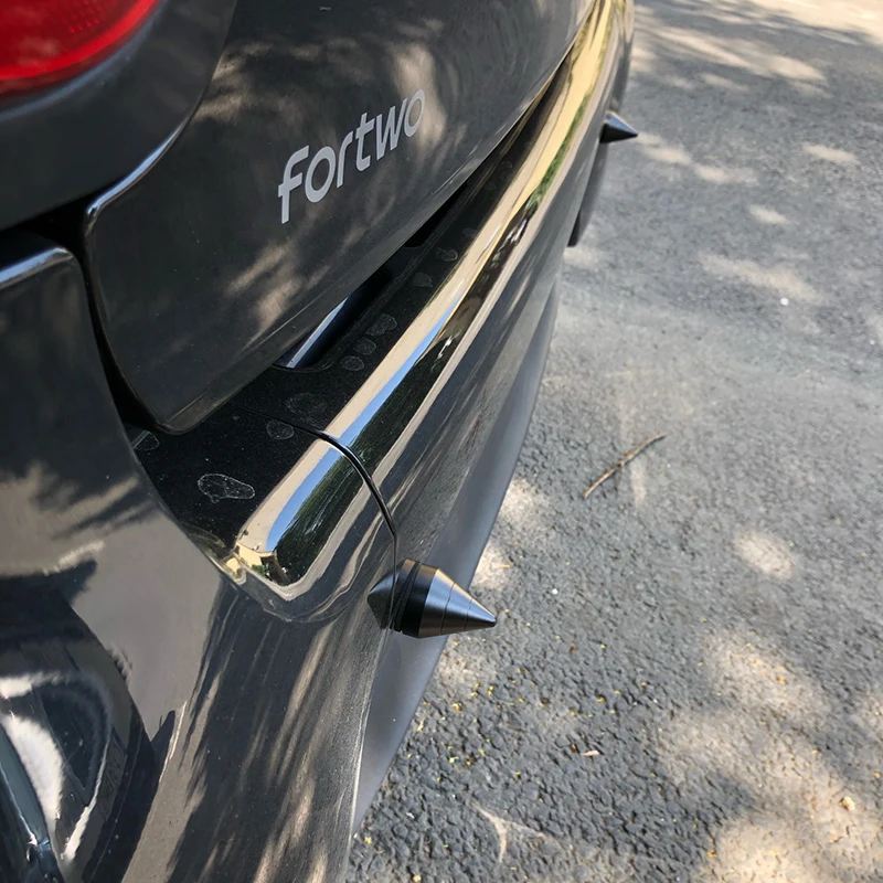 1 шт. автомобильный защитный чехол для заднего бампера Mercedes Smart 451 Fortwo 2008 2009 2010 2011