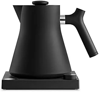 

EKG Tea Kettle - Pour Over and Tea Pot - Quick Heating Kettles for Boiling Water - Temperature Control and Built-In Brew Tim
