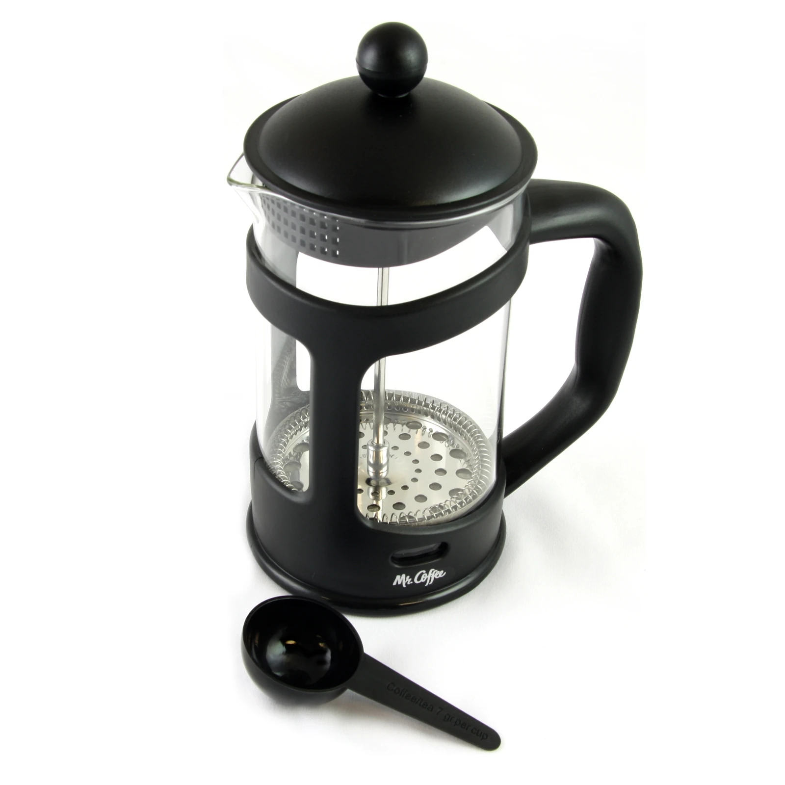 

Brivio 28 ounce Glass Coffee Press with Plastic Lid