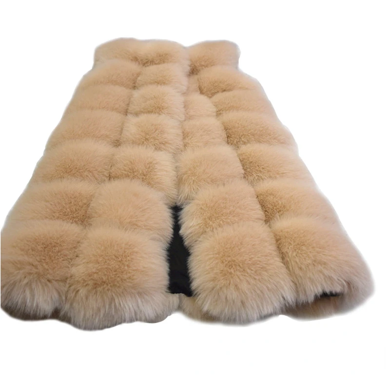Fur Coat Women's Autumn and Winter New Fox Fur Imitation Fur Vest Women's Casual Fur