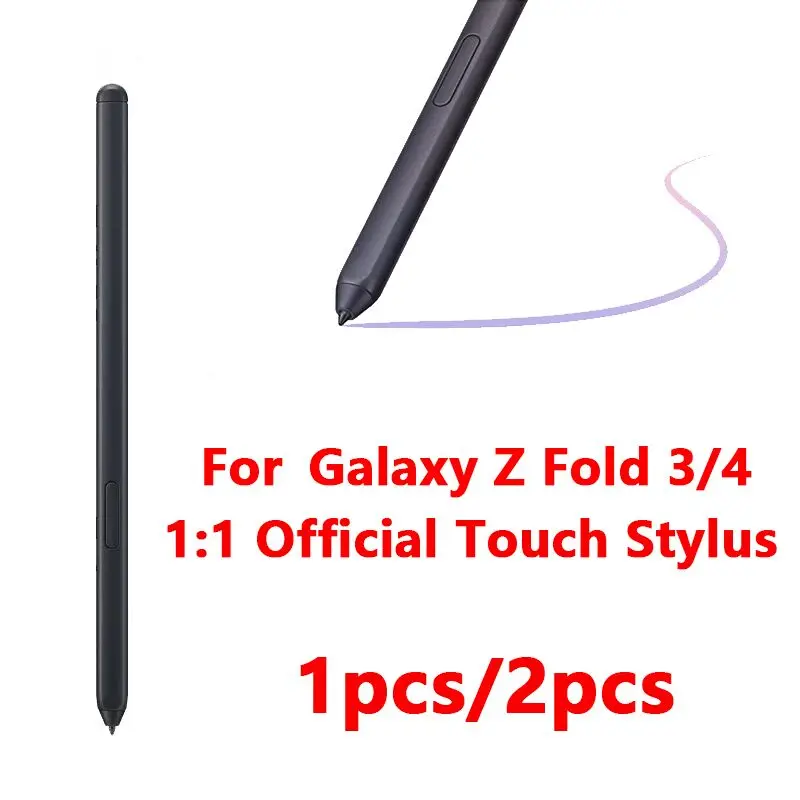 Bolígrafo táctil oficial 1:1 para Samsung Gaxaly Z Fold 3 4 5G Fold Edition S Pen (no Original), 1 ud./2 uds.