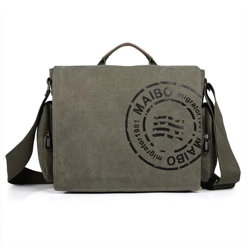 Вместительная универсальная сумка новинка 2022 Мужская Холщовая Сумка на одно