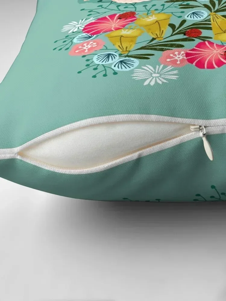 Декоративная подушка Buckeye Butterly Florals от Andrea Lauren предметы украшения комнаты