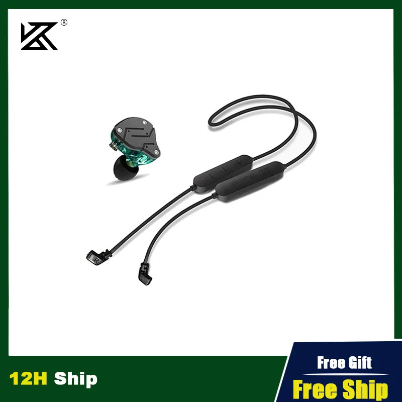 

KZ Waterproof Aptx Bluetooth Module 4.2 Wireless Upgrade Cable Cord Applies Original Earphone MMCX ZST ZS6 ZSN ZS10 Pro AS16