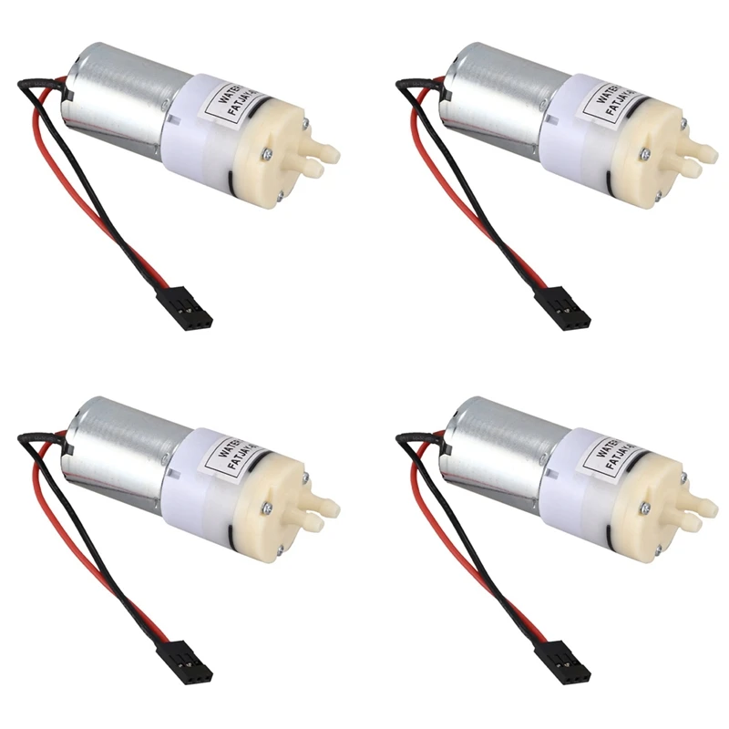 

4X Metal Water Cooling RC Boat 370 Water Pump Waterproof For RC Car Truck Speedboats Models