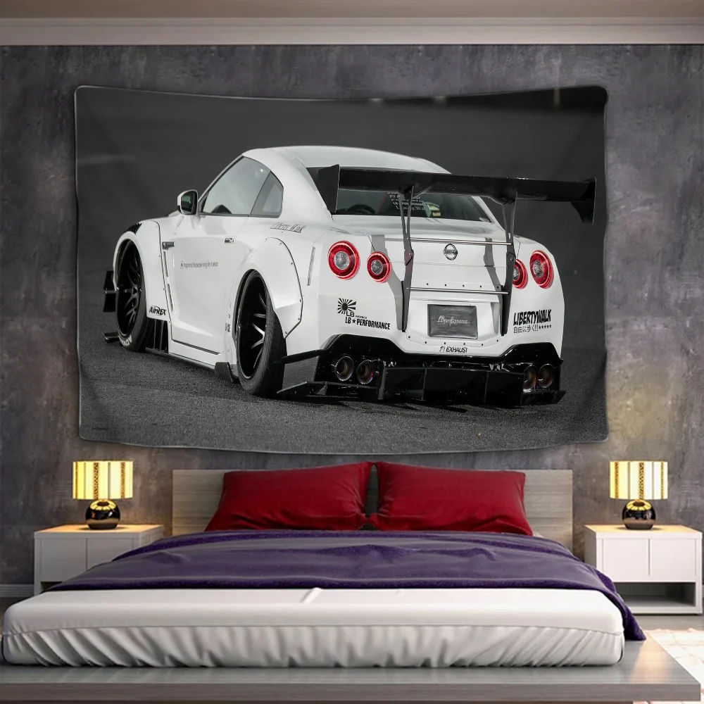 Гобелен Laumango для декора спальни ручная стирка тканое искусство аниме эстетика 100%