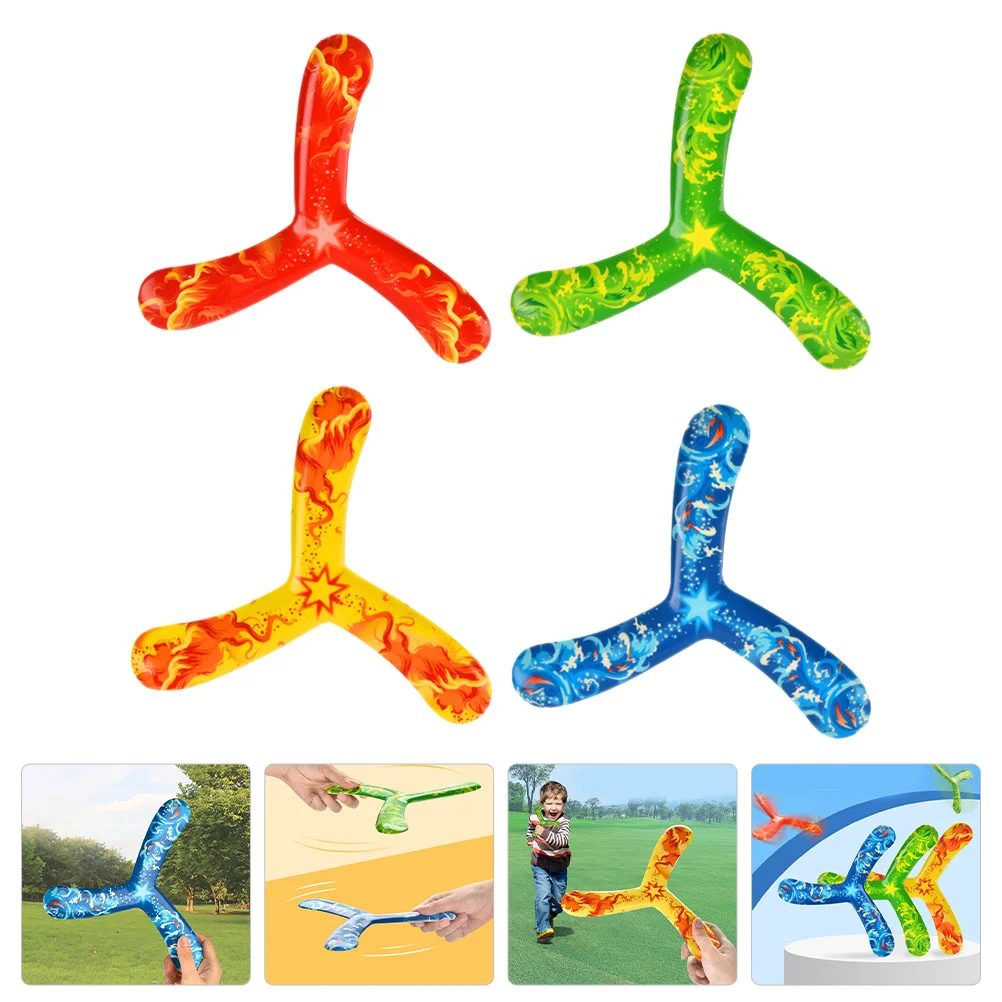 

Boomerang Boomerangskids Outdoorflying Returning Dart Games Beginner Funny Throwing Bladed Toyspu Catch Game Maneuver Three