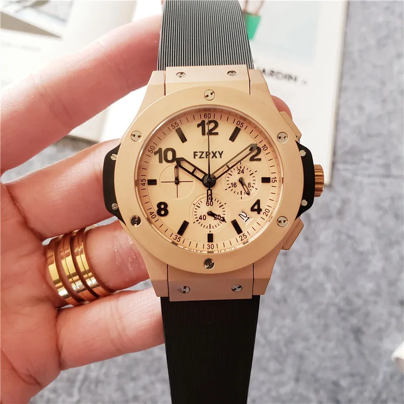 

Часы мужские/женские кварцевые из нержавеющей стали с хронографом и автоматической датой