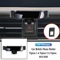 navigate support for volkswagen tiguan tiguan l x 2013 2022 gravity navigation bracket stand air outlet clip rotatable support