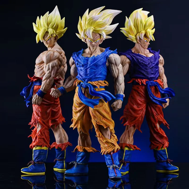 

43 см экшн-фигурка Dragon Ball Z GK Son Goku Majin фигурка Вегета GK Super Saiyan из ПВХ Коллекционная Статуэтка Модель фигурка игрушки подарки