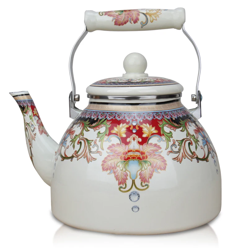 

Новый семейный чайник эмалированный чайник воды Kung Fu, большой домашний чайник, термостойкий чайный набор