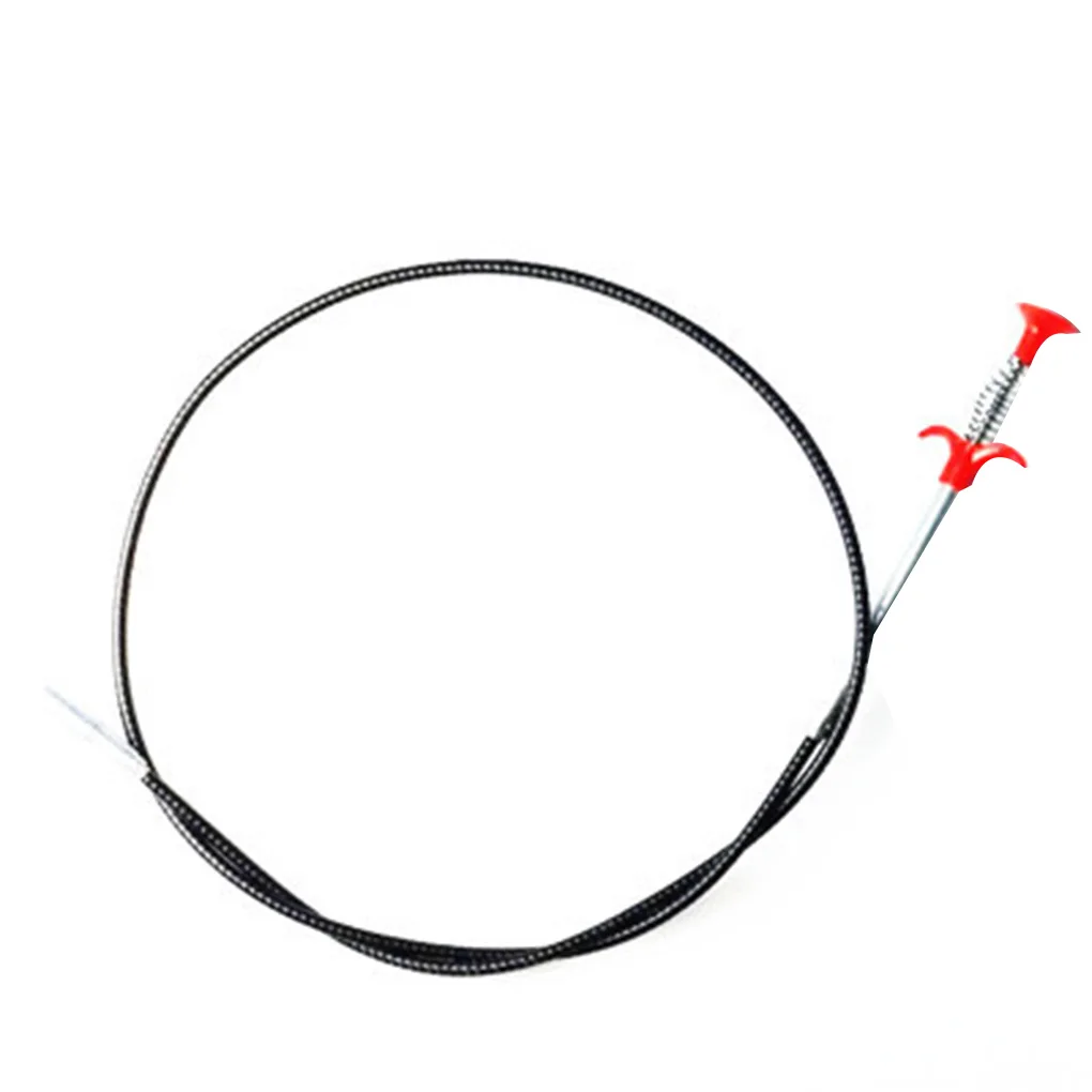 

60cm Stainless Steel Multifunctional Spring Tube Claw Hair Catcher Sink Sewer Cleaning Tool Kitchen Bathroom Bathtub Supplies