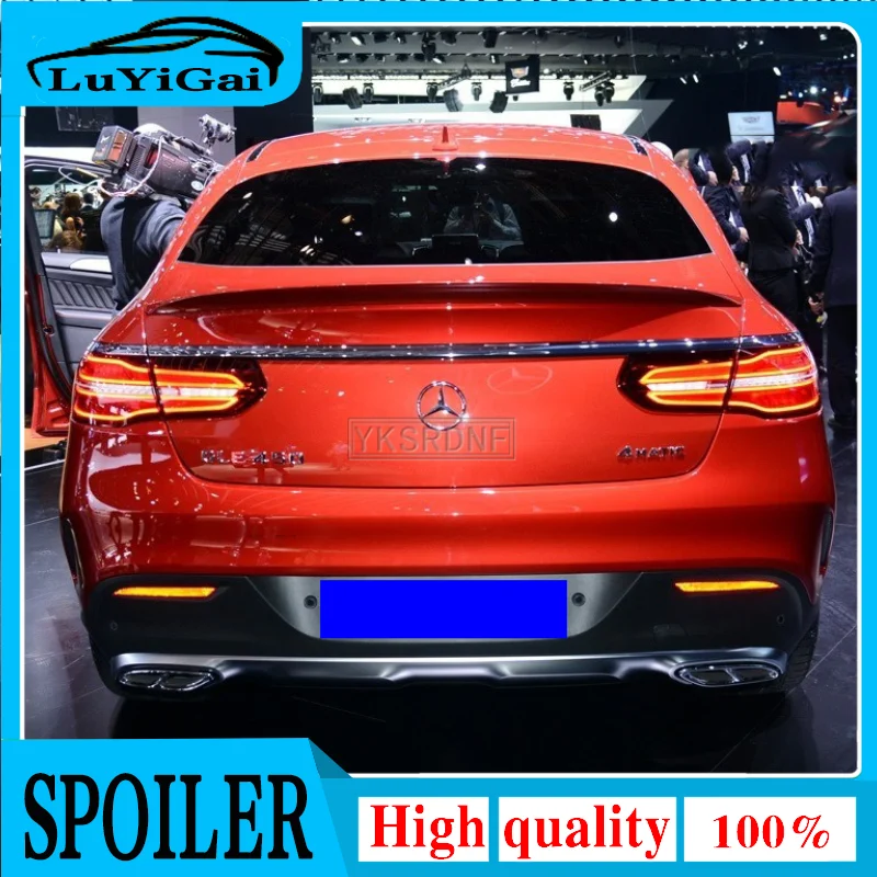 

Car Rear Tail Trunk Spoiler Lip Splitter Wing for Mercedes Benz Gle Coupe C292 2015-2019 Car Rear Trunk Spoiler Tail Wing