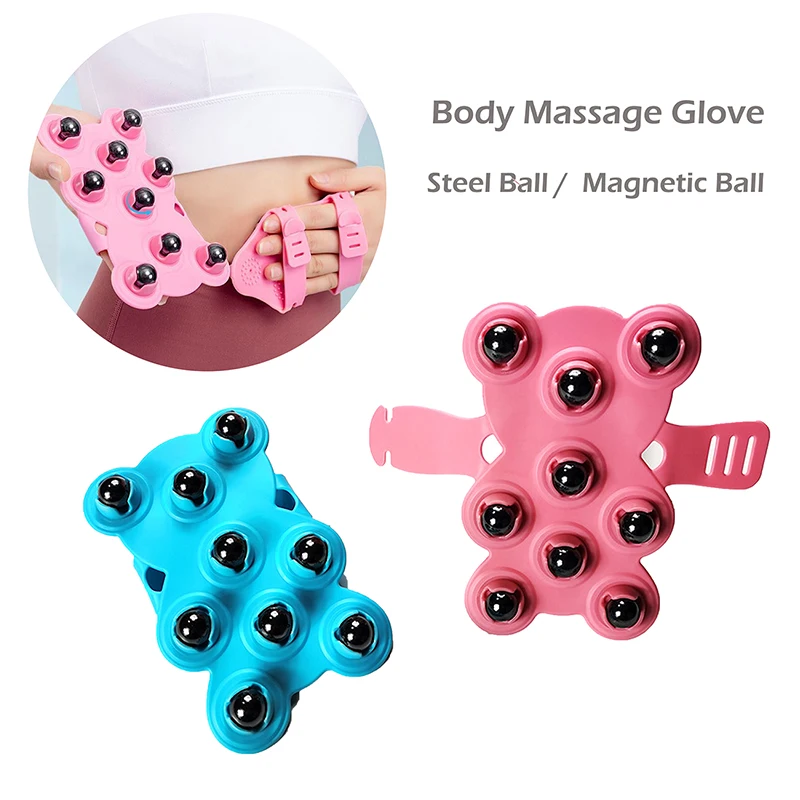 

Roller Ball Body Massage Glove Anti-Cellulite Muscle Pain Relief Relax Massager