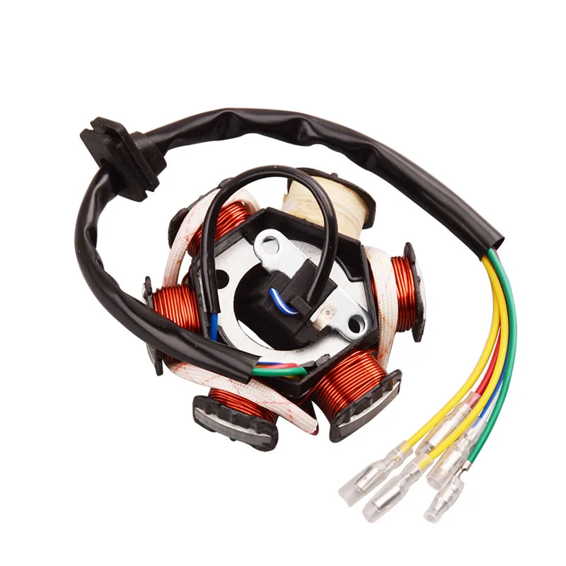 Магнитные катушки LING QI подходят для мотоциклов, квадроциклов и карт. Аксессуары высококачественные катушки статора магнита