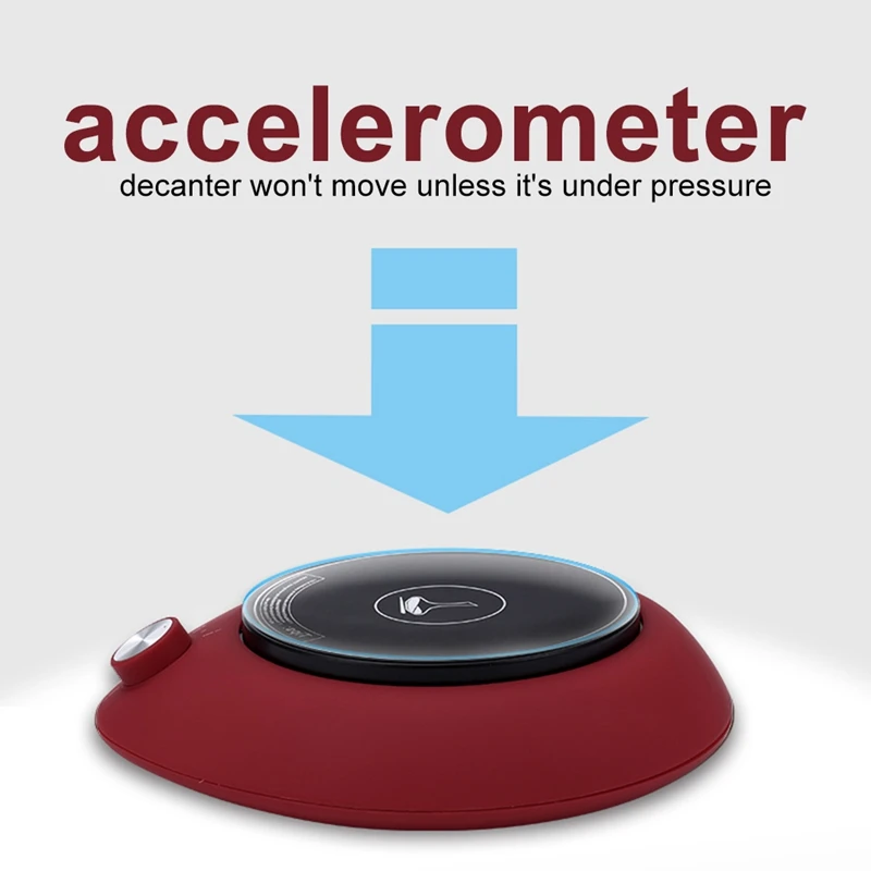 Электрический Графин для вина быстрое наполнение автоматическая подставка