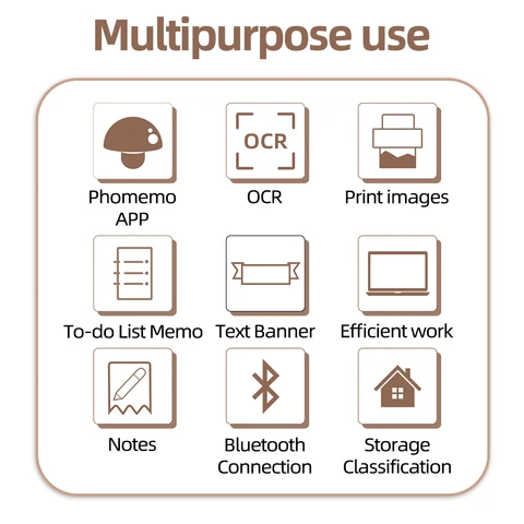 Портативный мини-Термопринтер для этикеток Phomemo M02X с Mirro-дизайном, 57 мм, беспроводной Bluetooth-принтер для мобильного телефона, карманный принтер