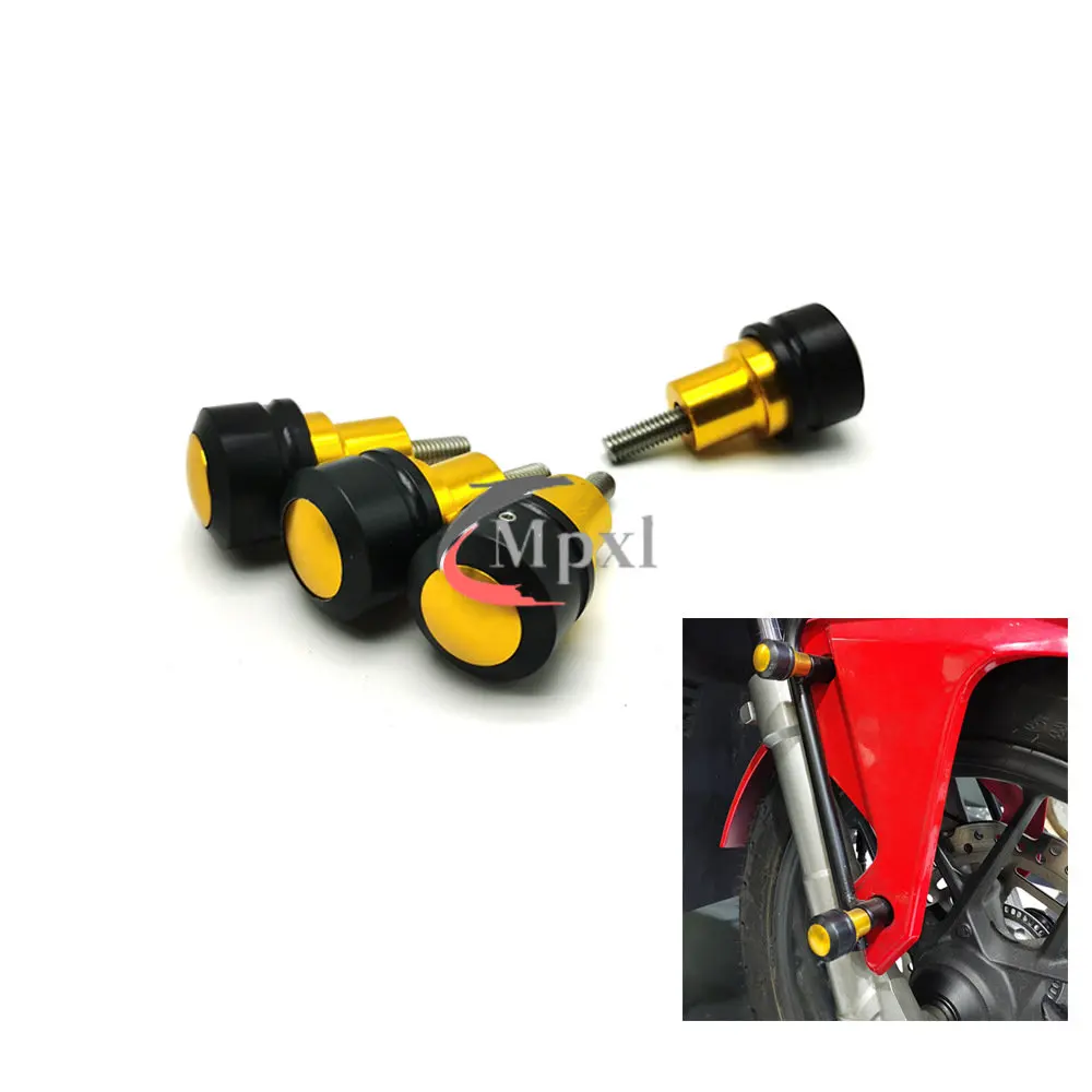 

Комплект из 4 предметов для Honda Yamaha Nmax155 2020 ADV150 Универсальный мотоциклетный М6 переднее крыло из алюминиевого сплава декоративный винт подходит