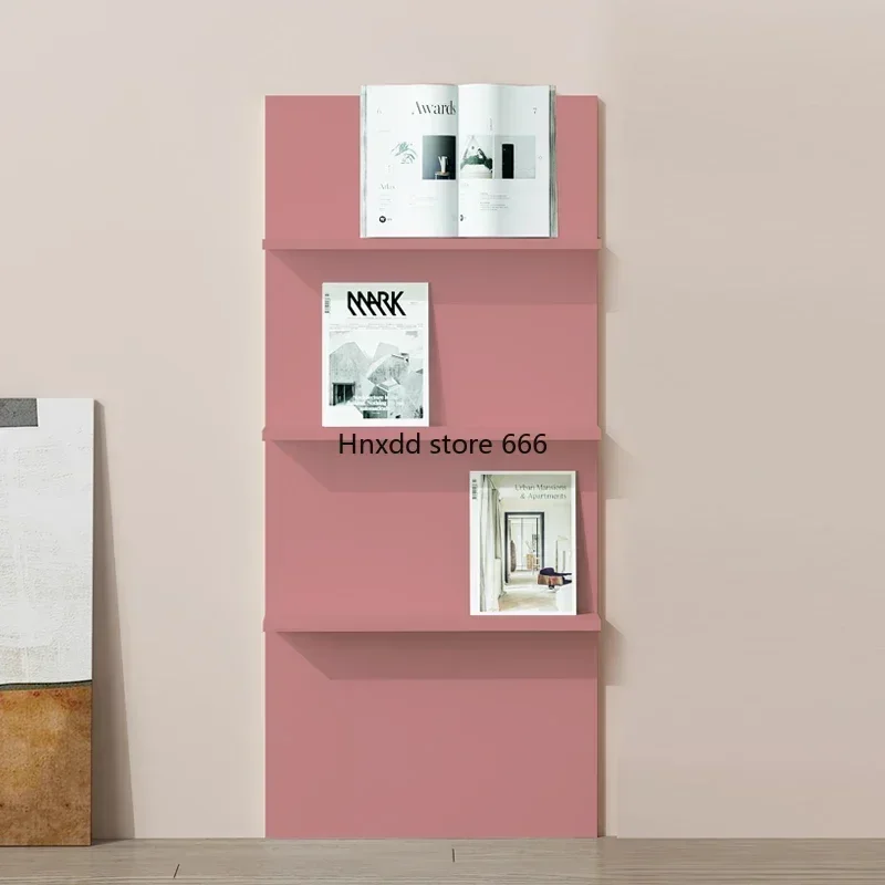 Полка для журналов напольная книжная полка рекламная витрина хранения в