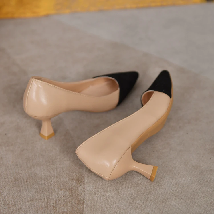 Retro Shoes Women Zapatos De Damas Elegantes Casual Pointed Toe Pumps WOMEN Bridal Shoes туфли женские Tacones Mujer