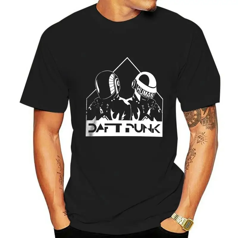 

Новая мужская черная футболка Daft в стиле панк