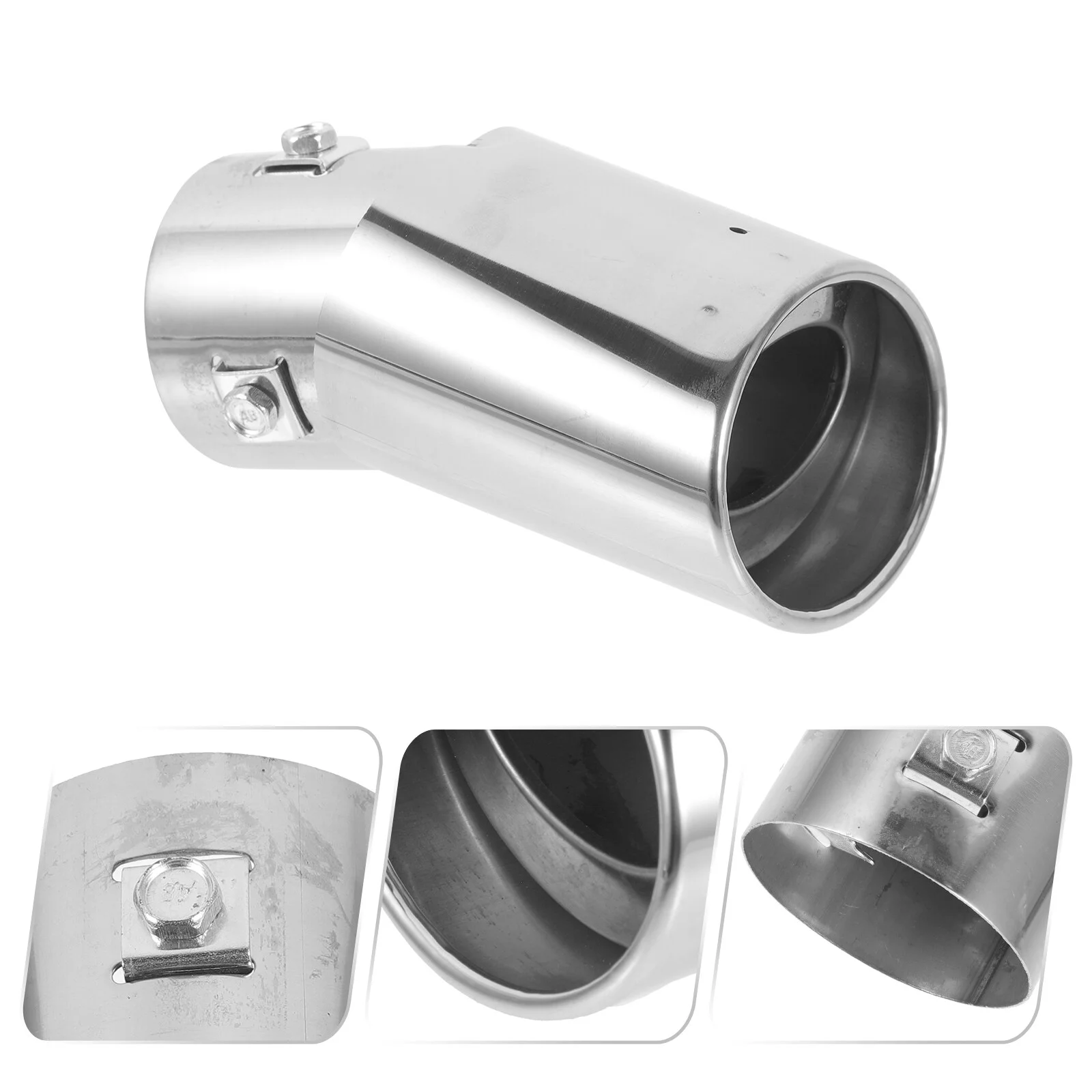 

Exterior Truck Accessories Motorcycle Muffler Exhaust Tips Car Tail Pipes Stainless Steel Man