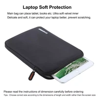 high quality new fashion 7 9 inch waterproof soft fabric laptop sleeve case bag travel bag for ipad mini 1234 l08152