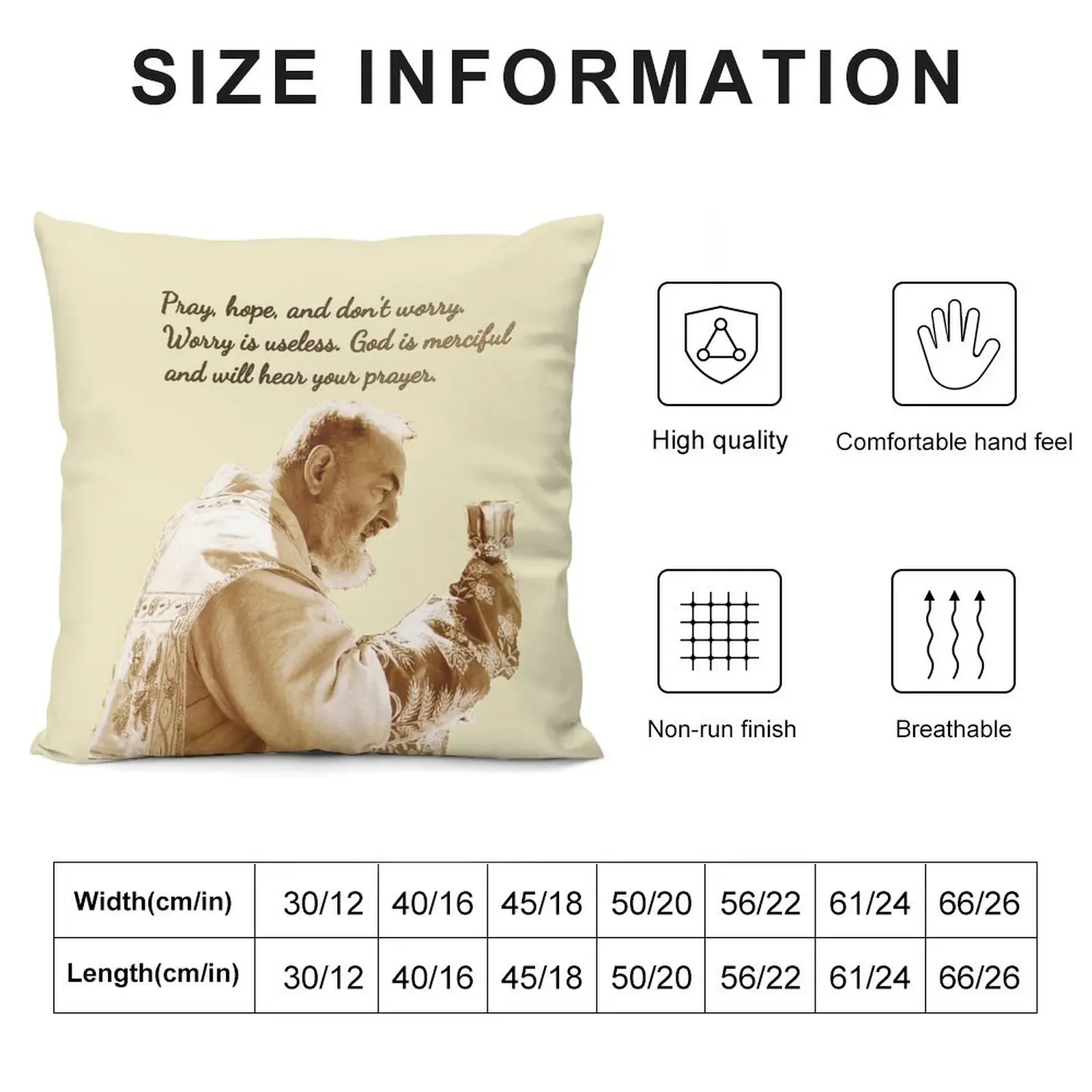 Подушка St Padre Pio of Pietrelcina роскошные декоративные подушки для гостиной диванные