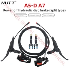 NUTT MTB 전기 스쿠터 전기 자전거 유압 브레이크 디스크, 160mm 로터, 팻 미니 KUGOO G 부스터, ES3 듀얼트론