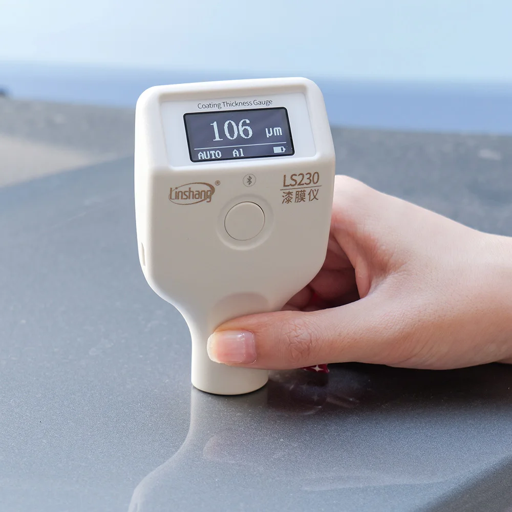 Устройство для проверки толщины лакокрасочного покрытия автомобиля LS230 цифровой
