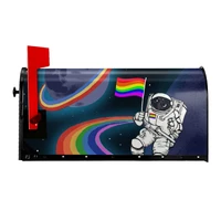 rainbow lucky cute cat chinese panda magnetic waterproof sunscreen american standardlarge size mailbox protective covers
