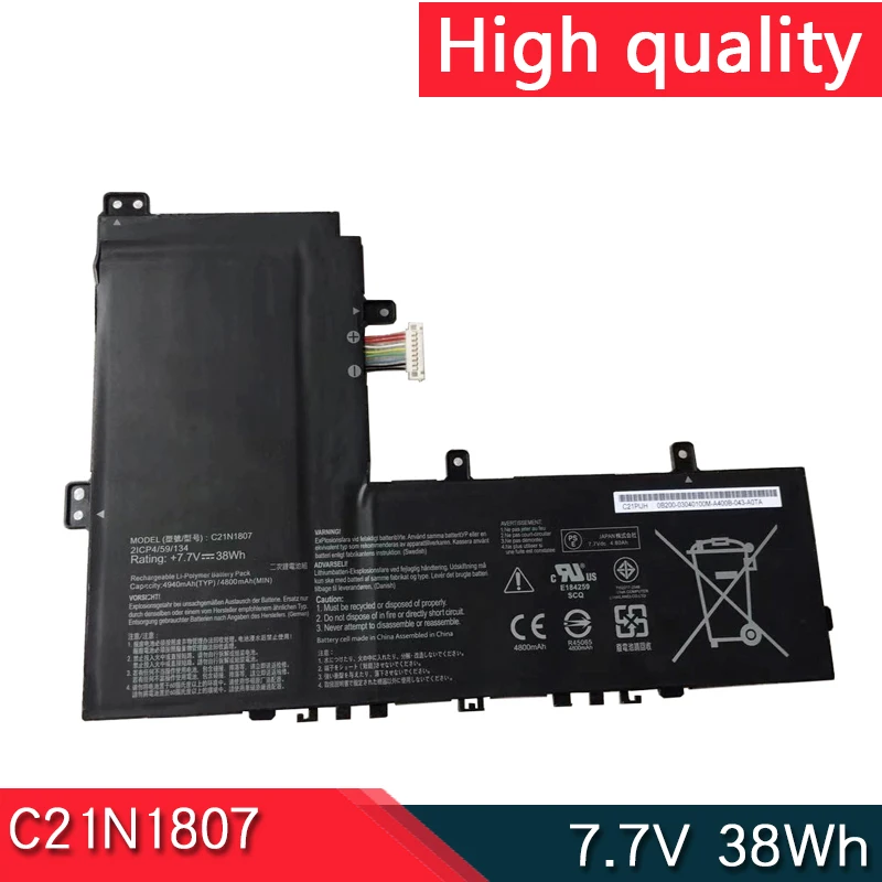НОВЫЙ аккумулятор C21N1807 7 В 38 Втч для ASUS Chromebook C223NA C223NA-GJ0025 C223NA-GJ0049 C223NA-DH02 0B200- 03040000