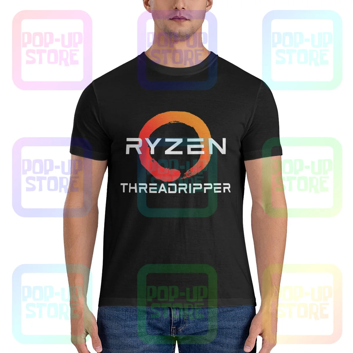 Футболка Amd Ryzen Threadripper редкая унисекс винтажная Удобная футболка | Мужская одежда