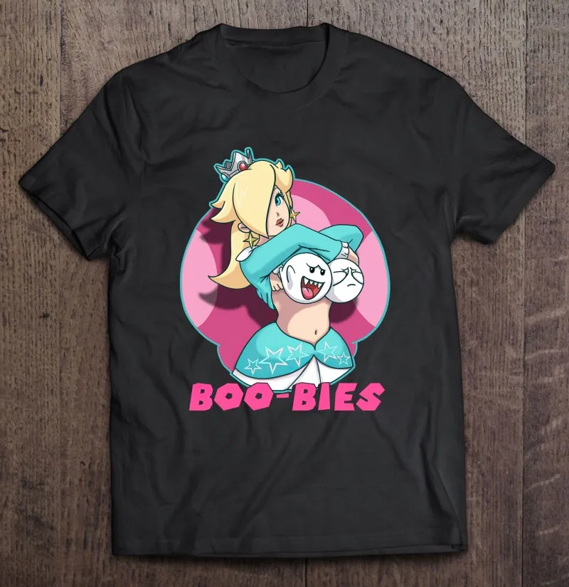 

Забавная футболка Boo Bies Rosalina для принцессы Rosalina, футболки оверсайз, футболки для мужчин, футболки для женщин, мужские футболки