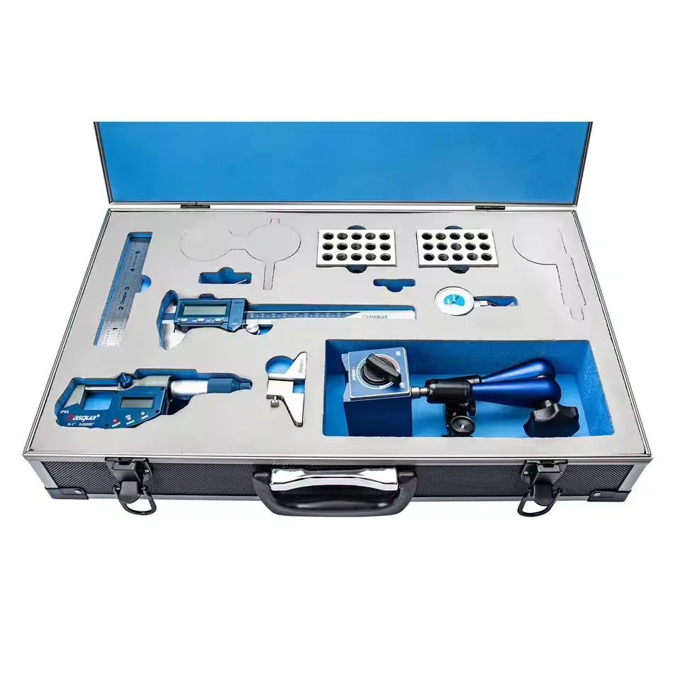 7 шт. Измерительный набор 150 мм Цифровой штангенциркуль микрометр стальные