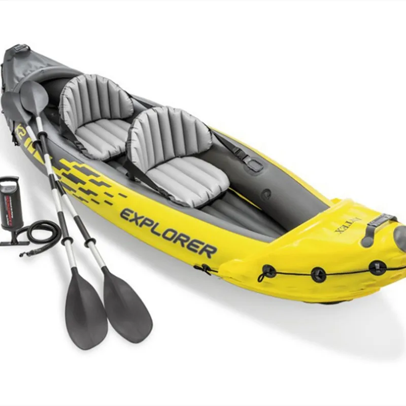 Er Intex 68307 Inflatable Dinghy Rafting Double Assault Boat