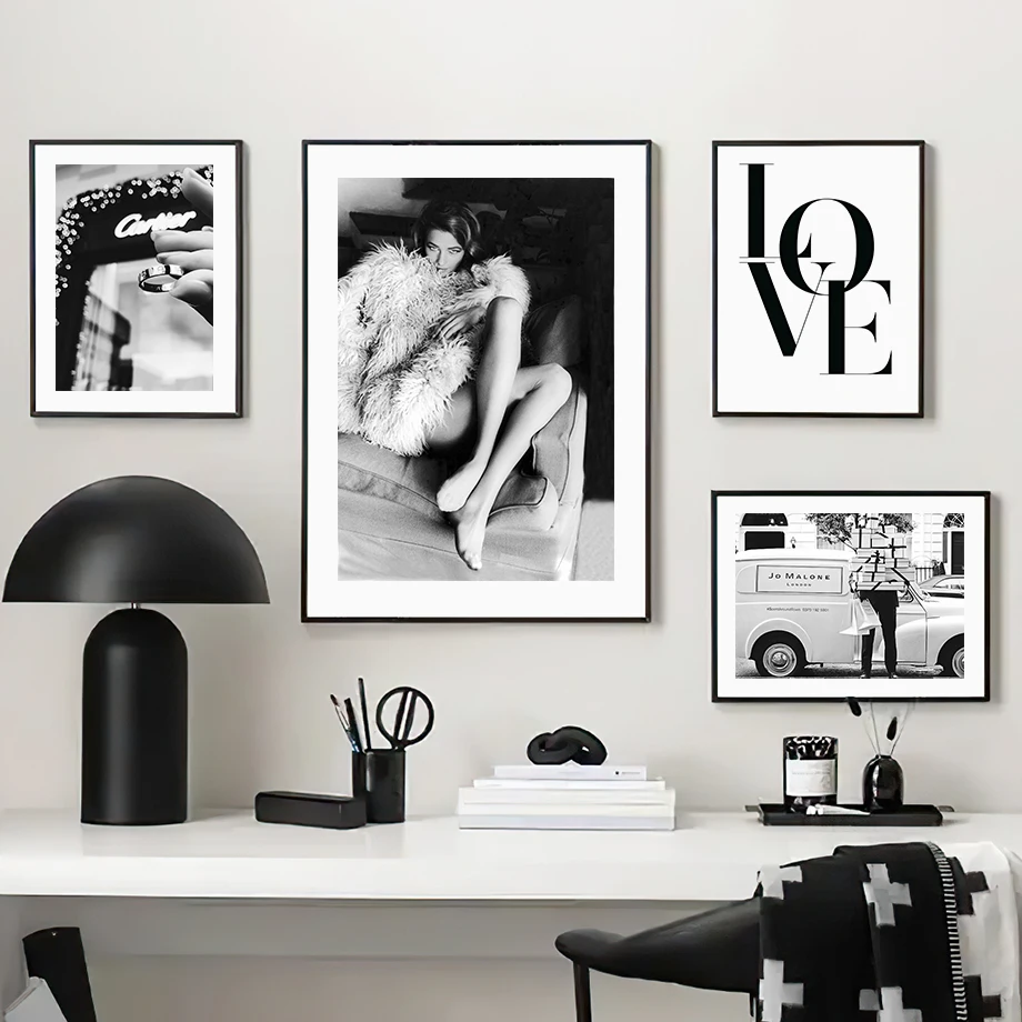 Настенная Картина на холсте Парижское полотенце модный подарок девушка