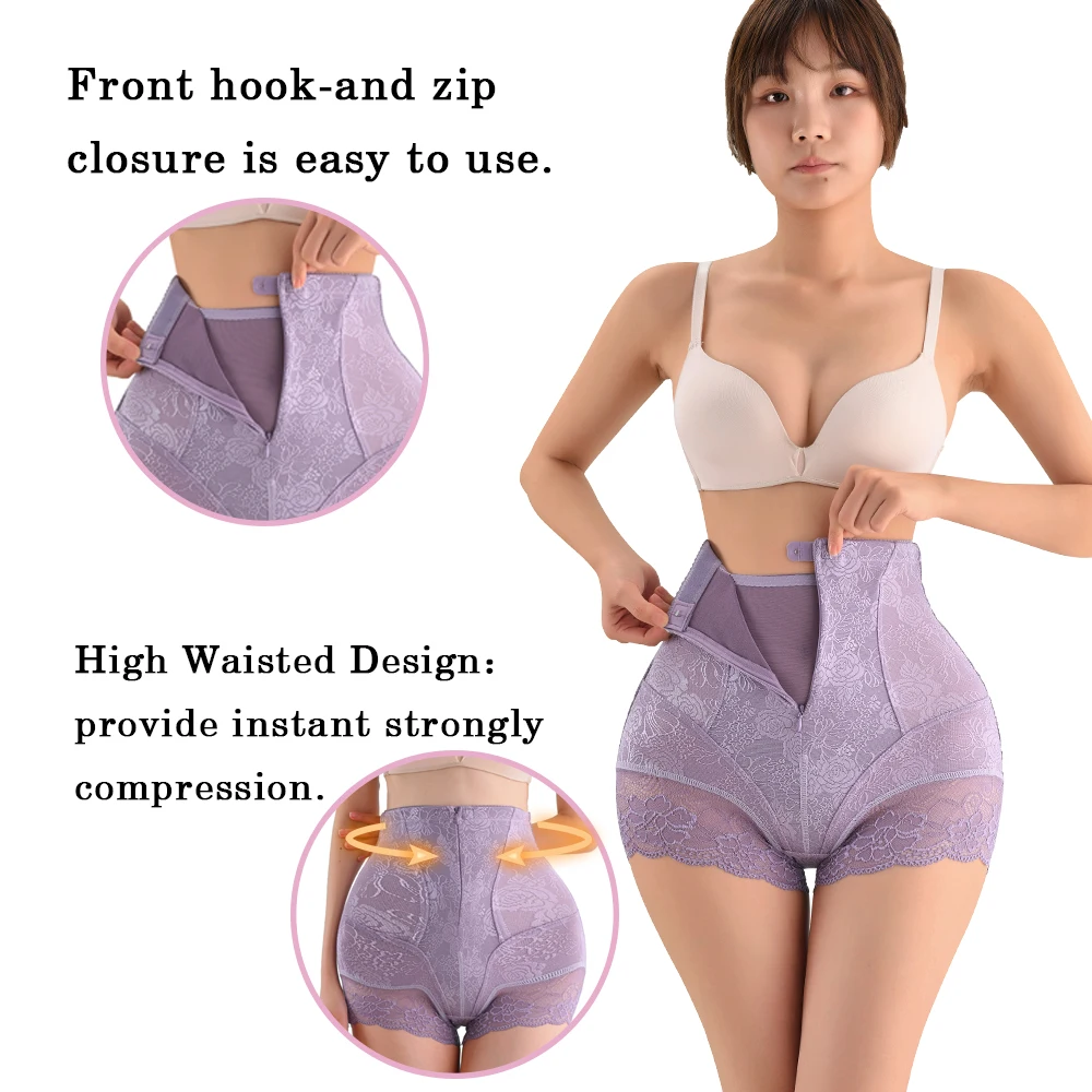 SEXYWG High Waist Shapewear Shorts Body Shaper for Tummy Control Panties Sexy Shape Wear Shorts Belly Control