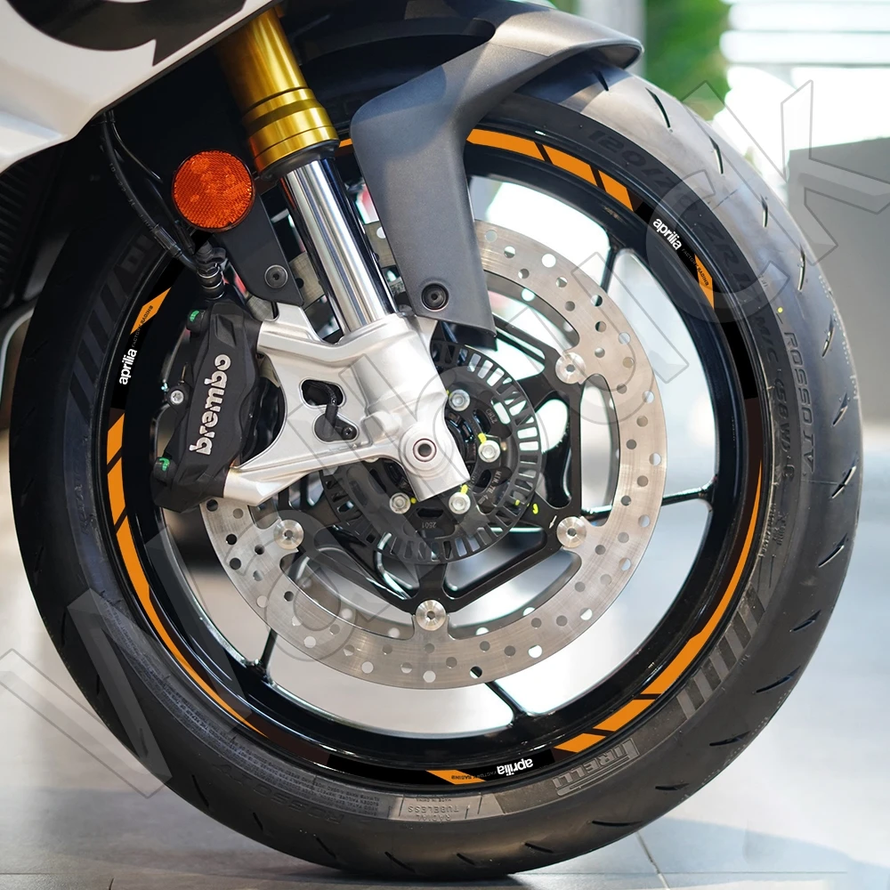 Мотоциклетная наклейка в полоску 17 дюймов для Aprilia Racing TUONO V4 1100 RSV4 RS150/250/660 GPR APR Shiver