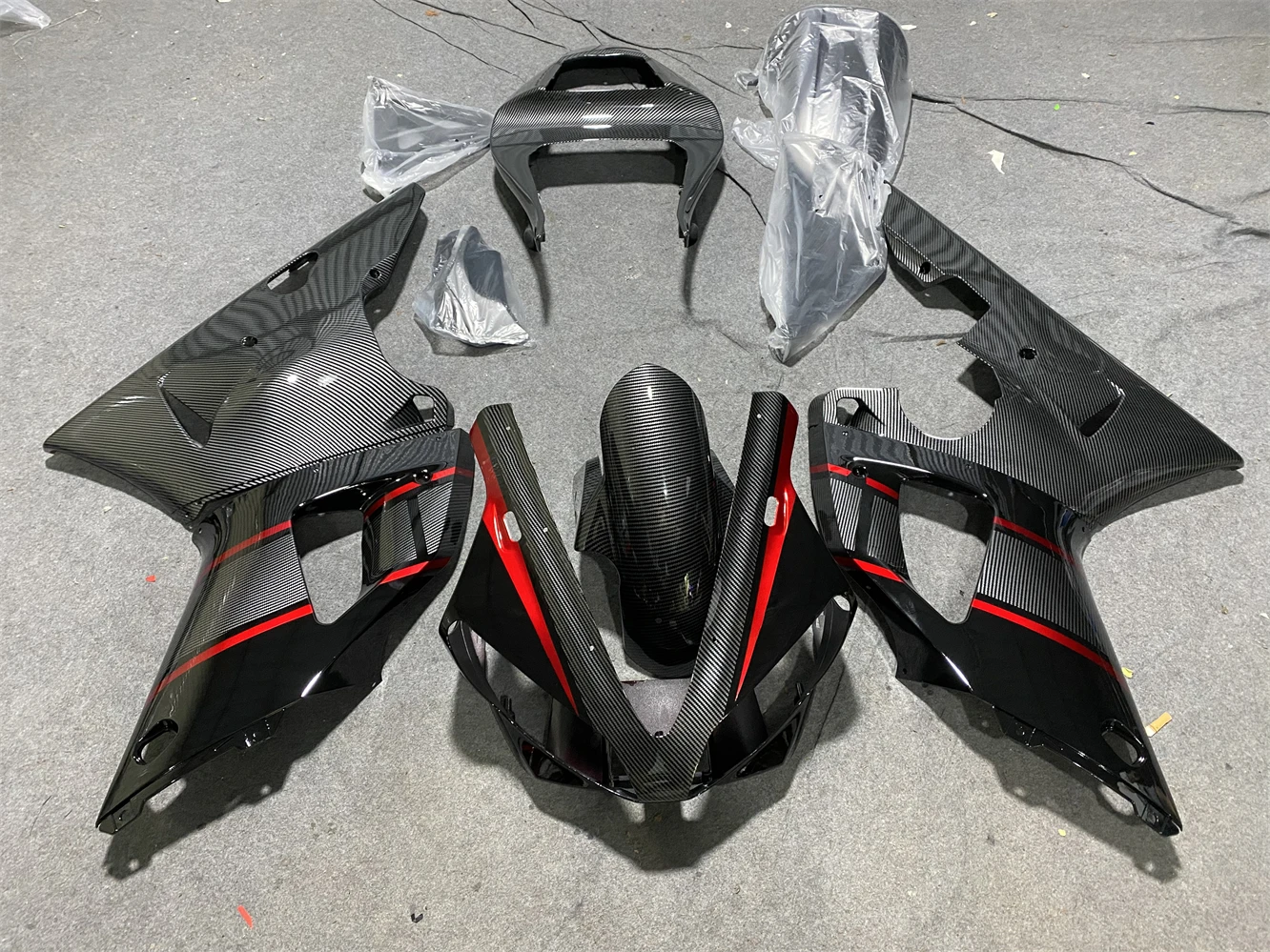 

Комплекты обтекателей для литьевой формы для Yamaha YZF1000 R1 00 01 YZF-R1 2000 2001, полный комплект обтекателей из АБС-пластика для мотоцикла, подходит