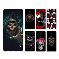 horrible skull skeleton case for redmi 9c 9a 7 8a silicone soft tpu cover for redmi 10x pro 8 9 9t 7a 6a 6 5 plus coque