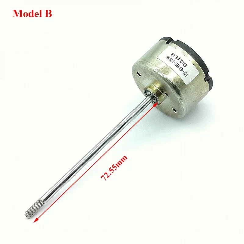 Длинный шпиндель флуоресцентный мини-двигатель 500 постоянный ток 6-12 В 5500 об/мин