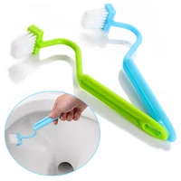 toilet brush extended handle bathroom and kitchen cleaner remove dead corner brush v shaped plastic toilet inside curved brush