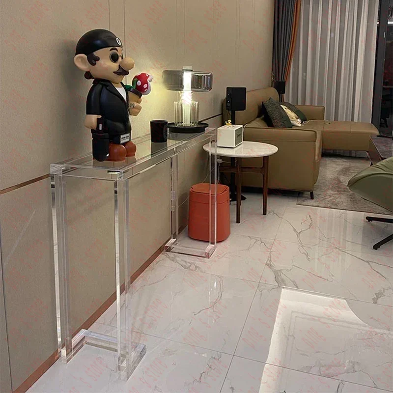 Прозрачные акриловые консоли для столов в скандинавском стиле роскошная