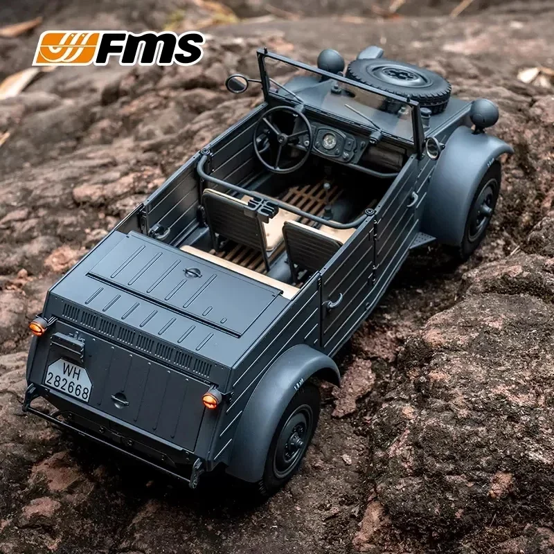 Fms Type82 Kubelwagen 1/12 RTR RC 2.4G 4WD имитирует электрическую полноприводную модель