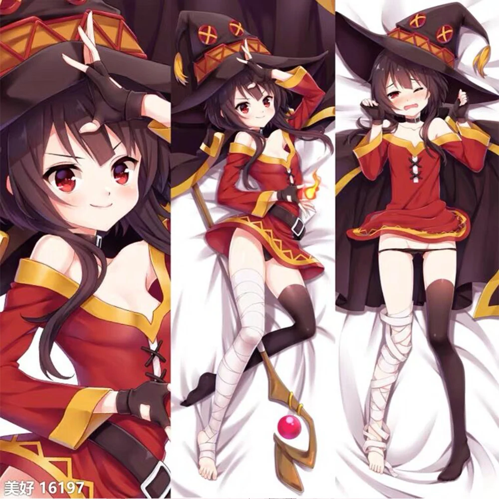 Анимеотку шарнирная наволочка для тела Dakimakura Megumin наволочки аниме Moegirl