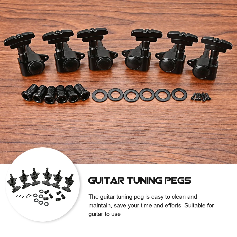 4 Sets  of Guitar Tuners Zinc Alloy Guitar Tuning Pegs Guitar Fitting Accessory enlarge