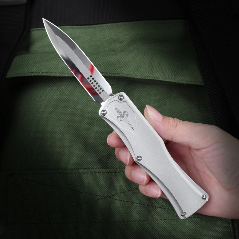 Ножи Hera с зеркальной поверхностью высококлассный Боевой клинок ЧПУ MICRO TECK TECH D2